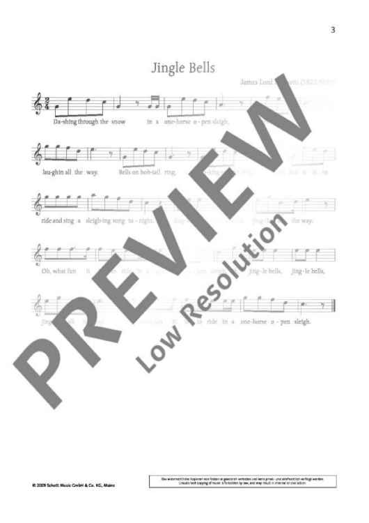 Jingle Bells for Recorder by James Pierpont - Small Ensemble - Digital  Sheet Music