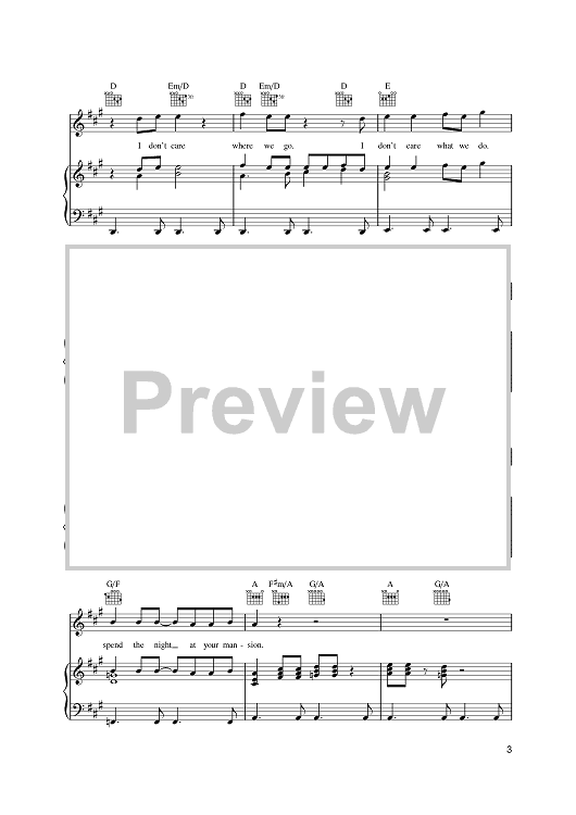 Take Me With U (Guitar Chords/Lyrics) - Print Sheet Music Now