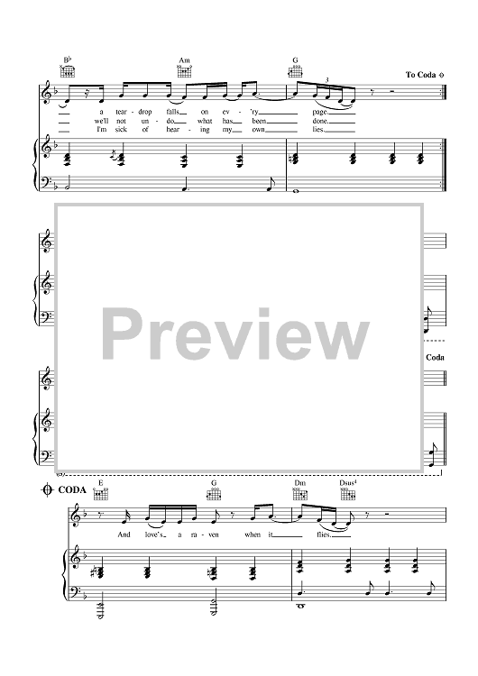 The Other Side Sheet Music by David Gray for Piano Vocal