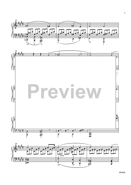 Moonlight Sonata (Op. 27, No. 2, 1st Movement)