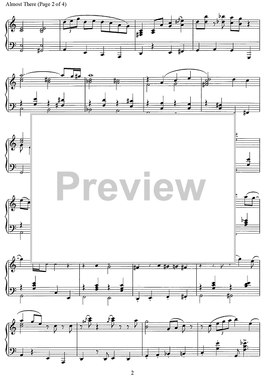 Halfway Down the Stairs – Robin the Frog Sheet music for Piano