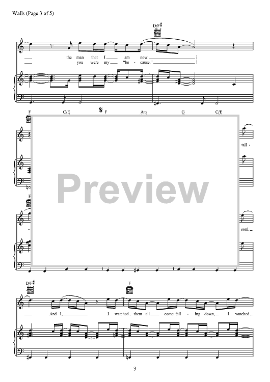 Walls Medley - Louis Tomlinson  Pentatonix Style (A Cappella) [Sheet Music]  - piano tutorial