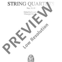 String Quartets - Full Score