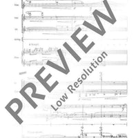 Sonata for 6 Players - Score