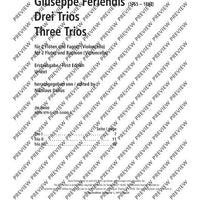 Three Trios - Score and Parts