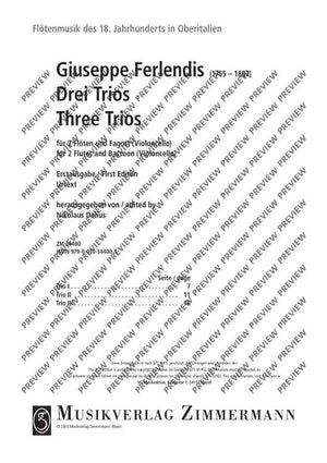 Three Trios - Score and Parts