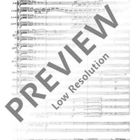 Concert music - Full Score