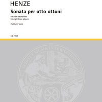 Sonata per otto ottoni - Score