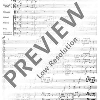 Concerto C Major - Score