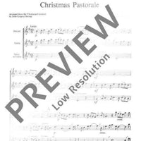 Christmas Pastoral g major - Performing Score