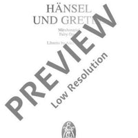 Hänsel und Gretel - Full Score