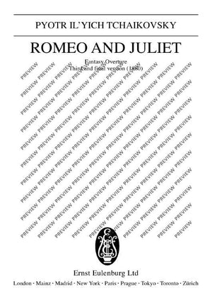 Romeo and Juliet - Full Score