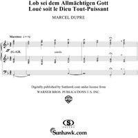 Praise the Lord God Almighty, from "Seventy-Nine Chorales", Op. 28, No. 53