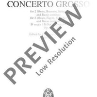 Concerto grosso Bb Major - Full Score