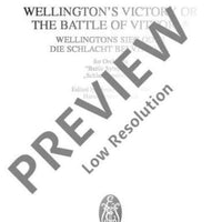 Wellington's Victory or the Battle of Vittoria - Full Score