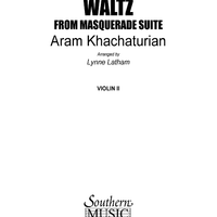 Waltz from Masquerade Suite (intermediate arrangement) - Violin 2