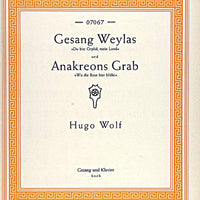 Anakreons Grab / Gesang Weylas