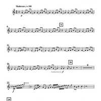 Pastorale and Fanfare - Bb Clarinet 1