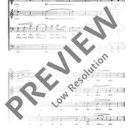 Vier japanische Chorlieder - Choral Score