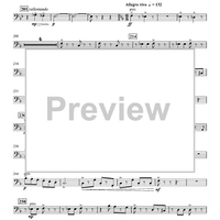 Concertino for Bassoon and Wind Ensemble - Double Bass