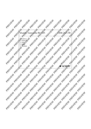 Concerto G Minor - Set of Parts