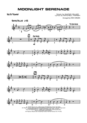 Moonlight Serenade - B-flat Trumpet 3