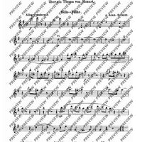 Bravura variations in G major - Score and Parts