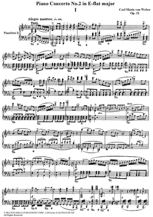 Piano Concerto No. 2 - Piano duo - 1st Movement