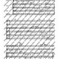 Symphony A major - Score