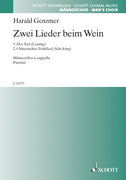 Zwei Lieder beim Wein - Choral Score