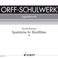 Spielstücke für Blockflöten - Performing Score