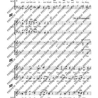 Paul-Gerhardt-Cantata - Choral Score