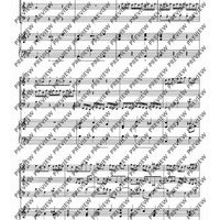 Quartet G minor - Score and Parts