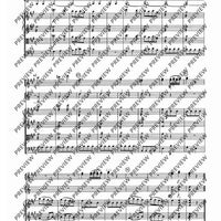 Symphony A major - Score