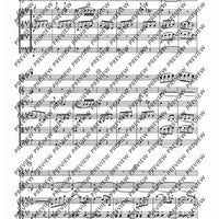 Symphony A major - Score