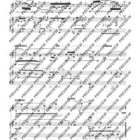 Un bouquet de pensées - Score and Parts