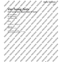 Four Turing Tests - Performing Score