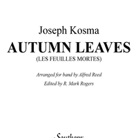 Autumn Leaves (Les feuilles mortes) - Percussion