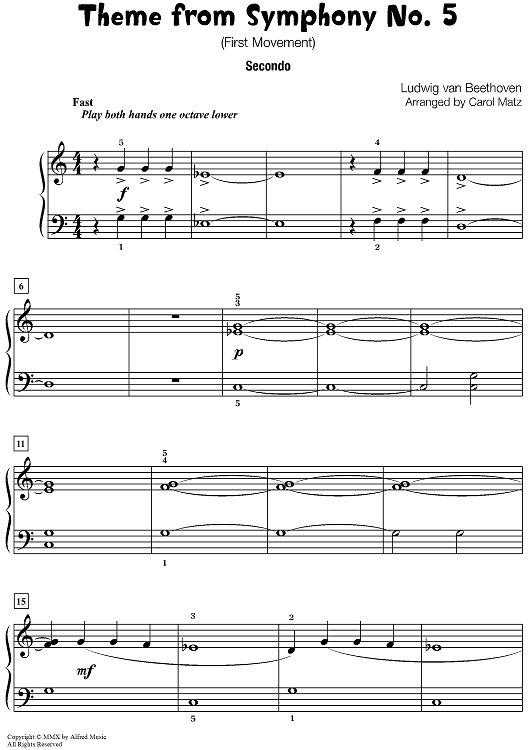 Theme from Symphony No. 5