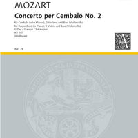 Concerto II G Major - Score and Parts