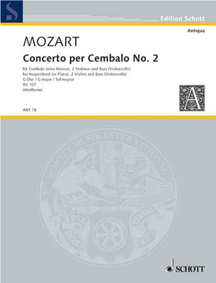 Concerto II G Major - Score and Parts