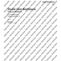 Study on Beethoven - Score and Parts