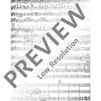 Suite en Quatuor - Full Score