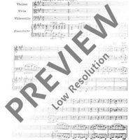 Piano Quartet A major - Full Score