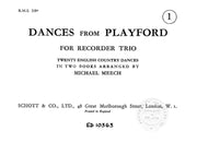 Dances from Playford - Performing Score