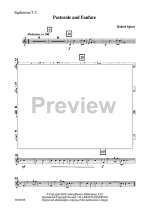 Pastorale and Fanfare - Euphonium TC