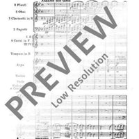 Suite No. 4 G major - Full Score