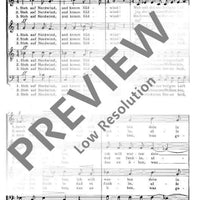 Zwei Chorlieder - Choral Score