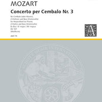 Concerto III Eb Major - Score and Parts