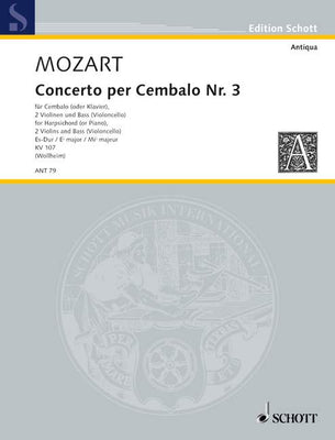 Concerto III Eb Major - Score and Parts